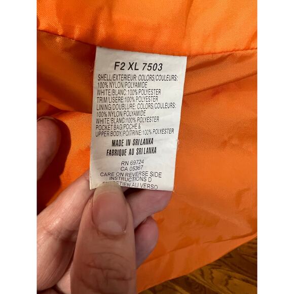 Columbia Omni-Tech Women’s Interchange Jacket XL Orange Gray Waterproof - Picture 8 of 13